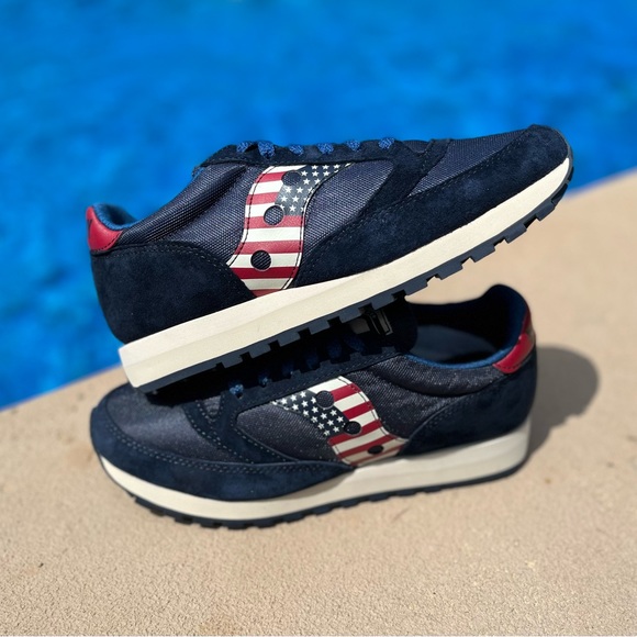Saucony Jazz 81 Stars and Stripes Sneakers - Picture 13 of 14